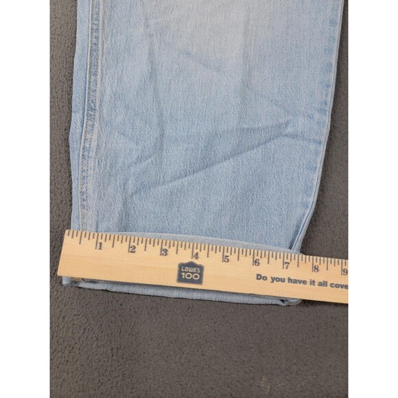 Old Navy Jeans Womens 20 Short Light Wash Mid-Rise Wow Boyfriend Stretch Cuffed - Picture 4 of 13